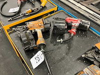 Stanley / bostitch pneumatische tackers (2x) - afbeelding 1 van  3