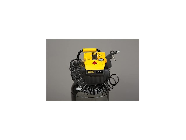Stanley compressor tab 200/10/30vw fm luchtcompressor 10bar 30l 180l/min zwart - afbeelding 4 van  5