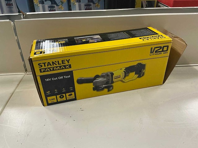 Stanley fatmax 18v haakse slijpmachine - afbeelding 1 van  3