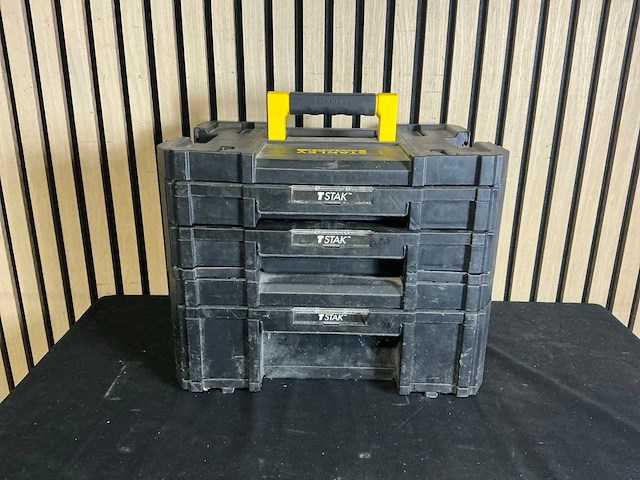 Stanley fatmax 2 delige gereedschap koffer met lades - afbeelding 1 van  6