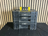 Stanley fatmax 2 delige gereedschap koffer met lades - afbeelding 1 van  6