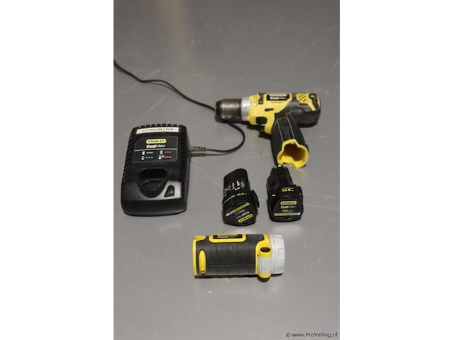 Stanley fatmax fmcb10 accu-boor-en schroefmachine - afbeelding 1 van  8