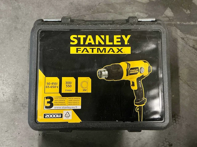 Stanley fatmax fme670k heteluchtpistool - afbeelding 2 van  2