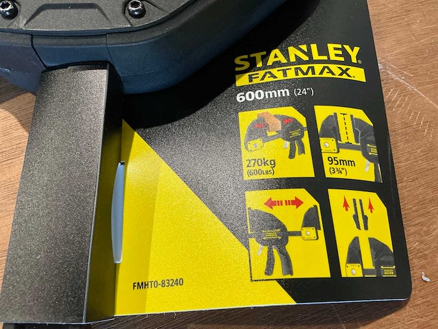 Stanley fatmax fmht0-83240 eenhandklem - afbeelding 4 van  4