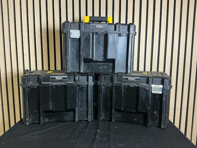 Stanley fatmax gereedschapskoffer (3x) - afbeelding 1 van  4