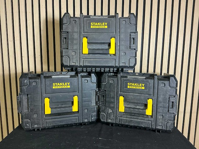 Stanley fatmax gereedschapskoffer (3x) - afbeelding 2 van  4