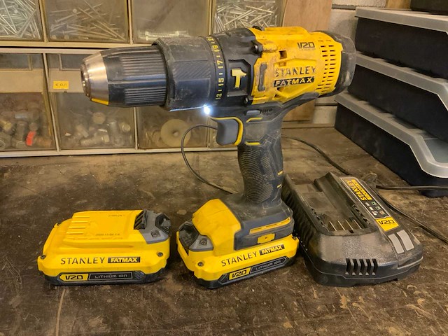Stanley fatmax sfmcd 711 cd18v boormachine - afbeelding 5 van  12