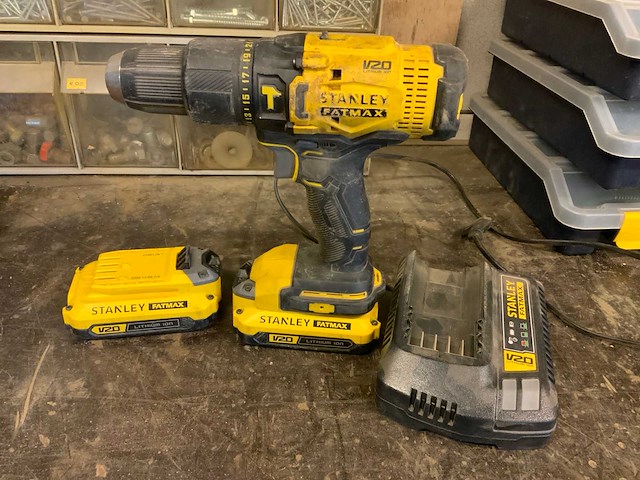Stanley fatmax sfmcd 711 cd18v boormachine - afbeelding 6 van  12