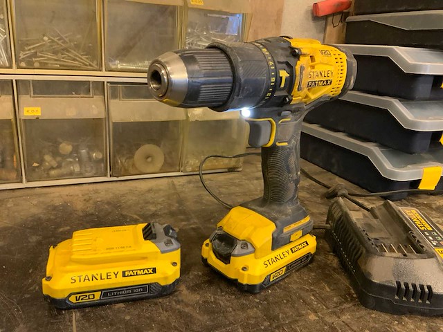Stanley fatmax sfmcd 711 cd18v boormachine - afbeelding 11 van  12