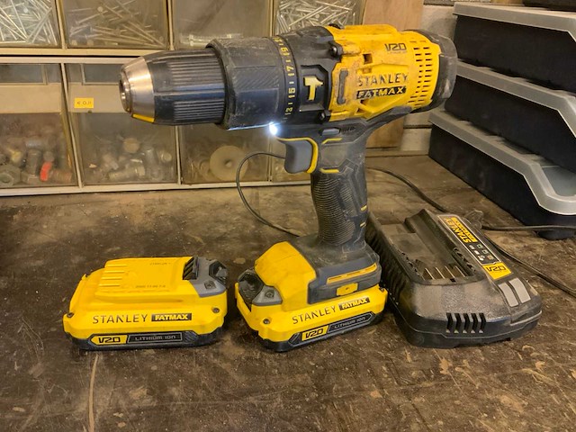 Stanley fatmax sfmcd 711 cd18v boormachine - afbeelding 12 van  12