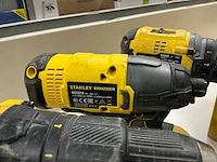 Stanley fatmaxx schroefmachines + acculaders (5x) - afbeelding 3 van  5