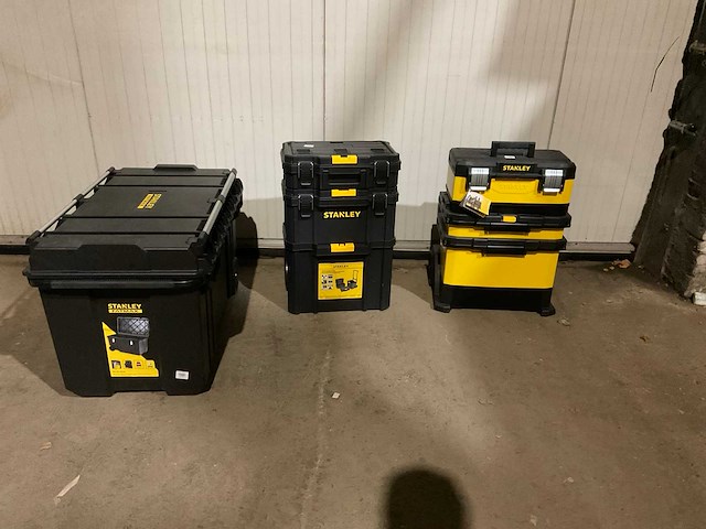 Stanley gereedschapskoffer (3x) - afbeelding 2 van  9