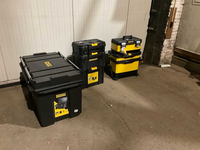 Stanley gereedschapskoffer (3x) - afbeelding 3 van  9