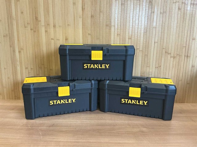 Stanley gereedschapskoffer (3x) - afbeelding 1 van  6