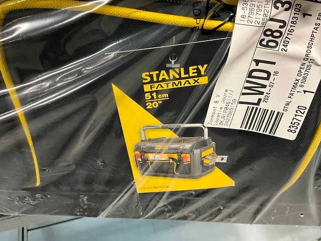 Stanley gereedschapskoffer (5x) - afbeelding 3 van  4
