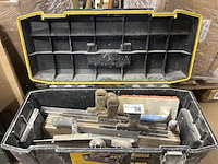 Stanley gereedschapskoffer met inhoud stukadoor gereedschap - afbeelding 1 van  10