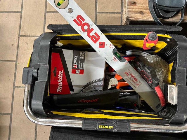 Stanley koffers met divers gereedschap (6x) - afbeelding 6 van  7