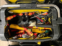 Stanley koffers met divers gereedschap (6x) - afbeelding 3 van  7