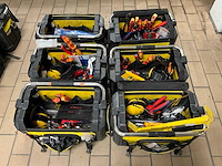 Stanley koffers met divers gereedschap (6x) - afbeelding 1 van  8