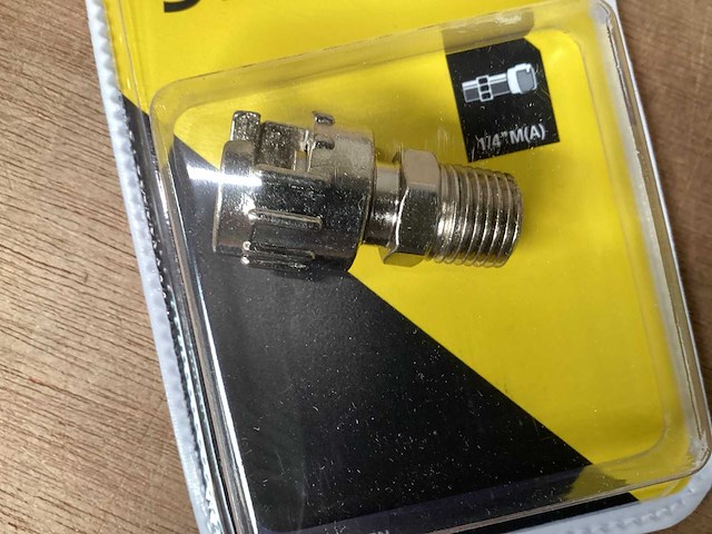 Stanley koppeling voor compressor (240x) - afbeelding 2 van  3