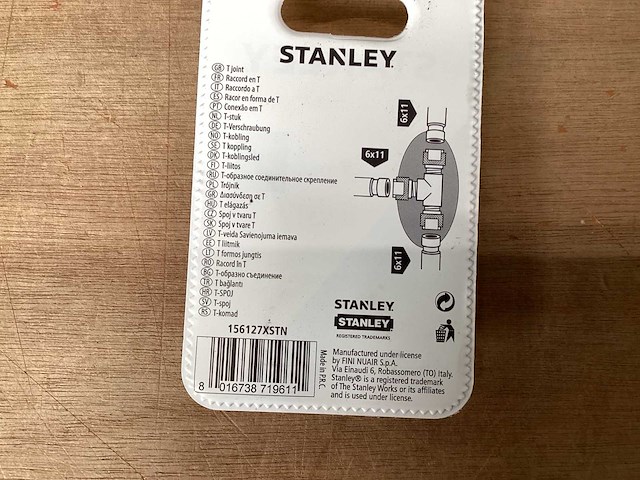Stanley koppeling voor compressor (240x) - afbeelding 3 van  3