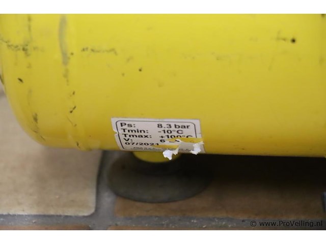 Stanley luchtcompressor dn 200/8/6 c6bb304stn039 - afbeelding 5 van  7