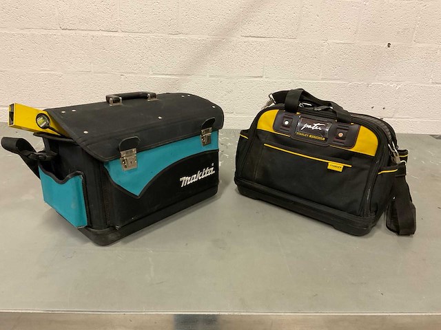 Stanley, makita gereedschapstas (2x) - afbeelding 1 van  9