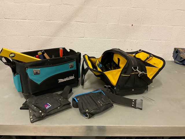 Stanley, makita gereedschapstas (2x) - afbeelding 2 van  9