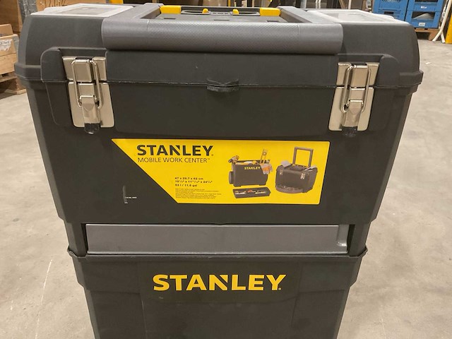 Stanley mobile work center (18603+13010) gereedschapstrolley set - afbeelding 5 van  11