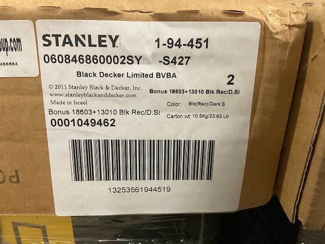 Stanley mobile work center (18603+13010) gereedschapstrolley set - afbeelding 3 van  11