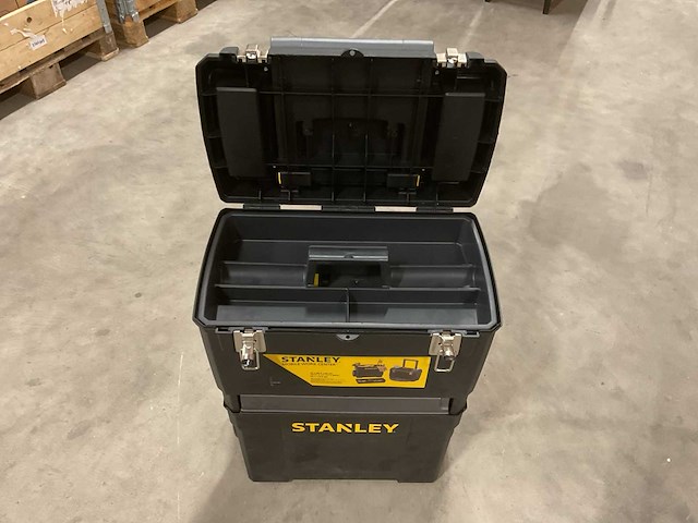 Stanley mobile work center (18603+13010) gereedschapstrolley set - afbeelding 8 van  11