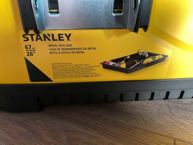 Stanley mp26” gereedschapskoffer - afbeelding 3 van  3
