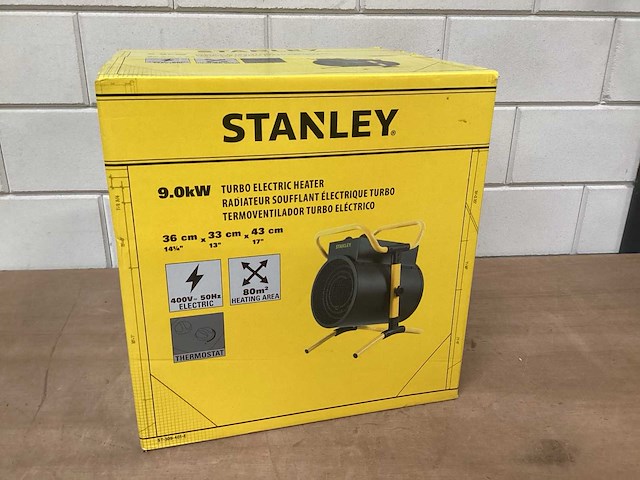 Stanley st309-401e elektrische kachel 9.0kw (2x) - afbeelding 1 van  5