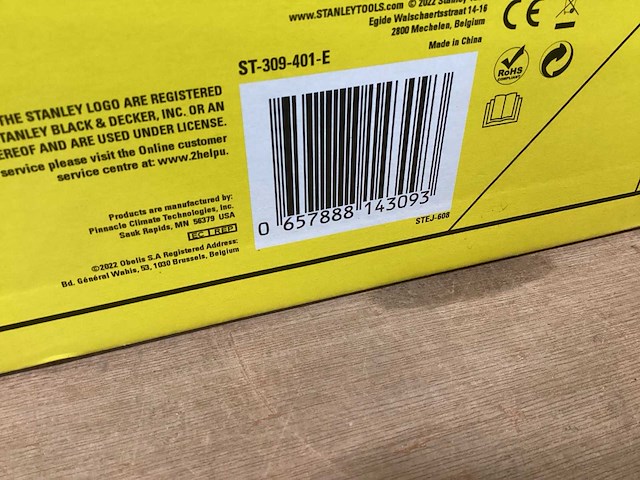 Stanley st309-401e elektrische kachel 9.0kw - afbeelding 4 van  5