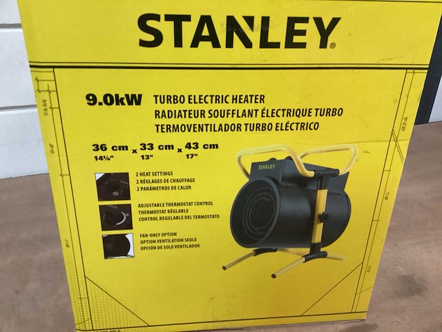 Stanley st309-401e elektrische kachel 9.0kw - afbeelding 3 van  5
