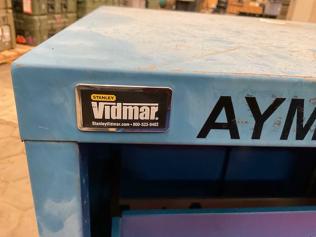 Stanley vidmar werkplaatsladenkast - afbeelding 8 van  8
