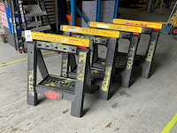 Stanley vouwbare schraag (4x) - afbeelding 1 van  5