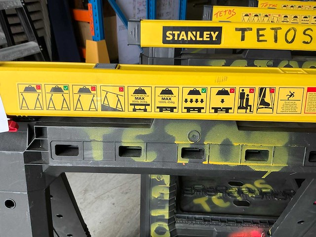 Stanley vouwbare schraag (4x) - afbeelding 2 van  5