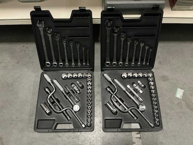 Stanley workmaster dopsleutelsets (2x) - afbeelding 1 van  4