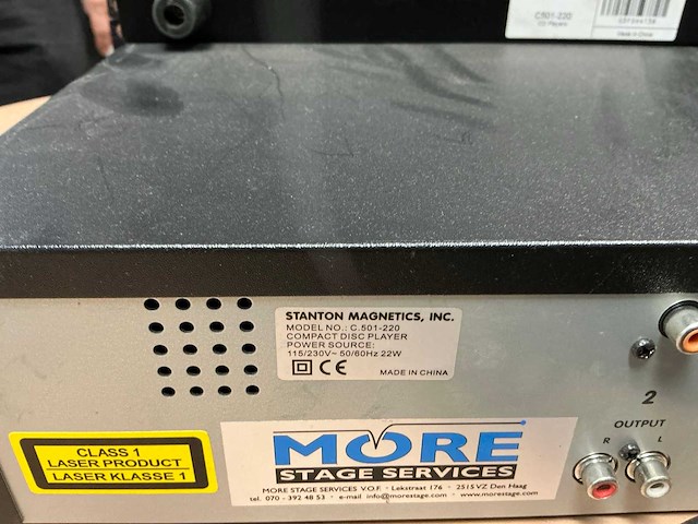 Stanton c.501 dubbele cd/mp3 speler - afbeelding 6 van  6