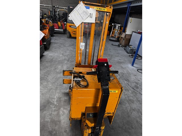 Stapel palletwagen jungheinrich, ejc, oranje, bouwjaar 1989, elektrisch - afbeelding 1 van  7