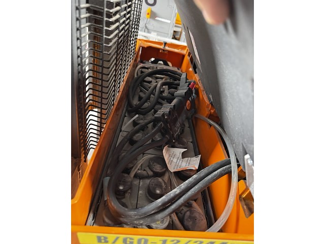 Stapel palletwagen still, egv-s 14, oranje, bouwjaar 2013, elektrisch - afbeelding 3 van  7