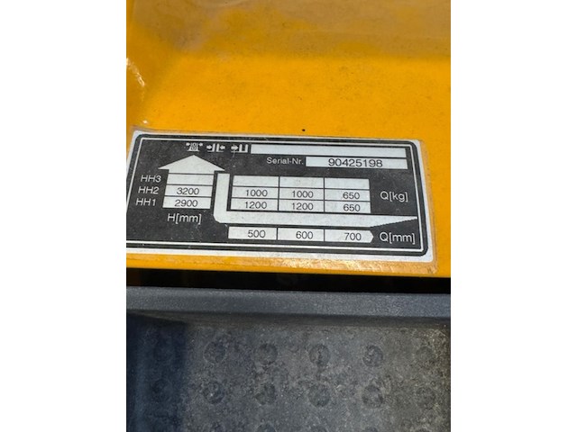 Stapelaar jungheinrich, ejc112, geel - afbeelding 10 van  12