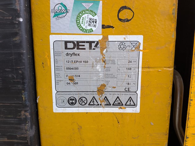 Stapelaar, jungheinrich, eje14 155 360 zt - afbeelding 7 van  15