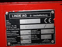 Stapelaar linde l10. draaiuren 701 uur. hefhoogte 300 cm. maximale last 1000 kg. - afbeelding 4 van  8