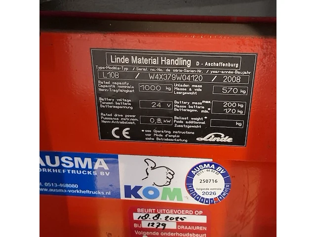 Stapelaar, linde, l10b, 1998 - afbeelding 2 van  12