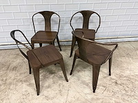 Stapelbaar restaurantstoel (27x) - afbeelding 2 van  3