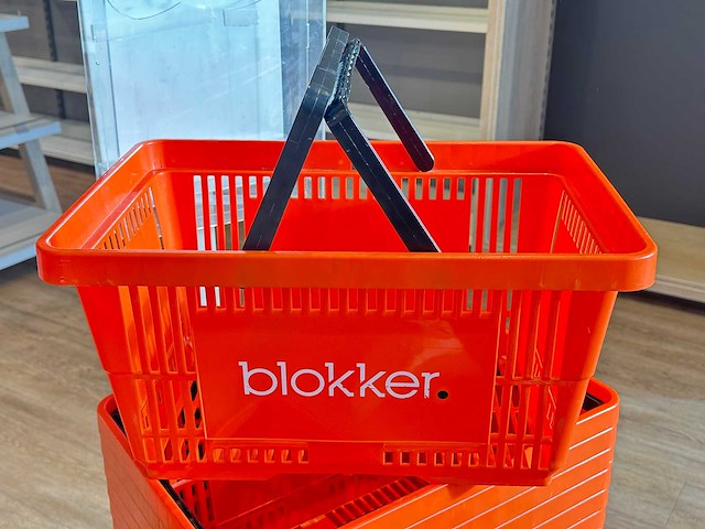 Stapelbaar winkelmand (50x) - afbeelding 1 van  1