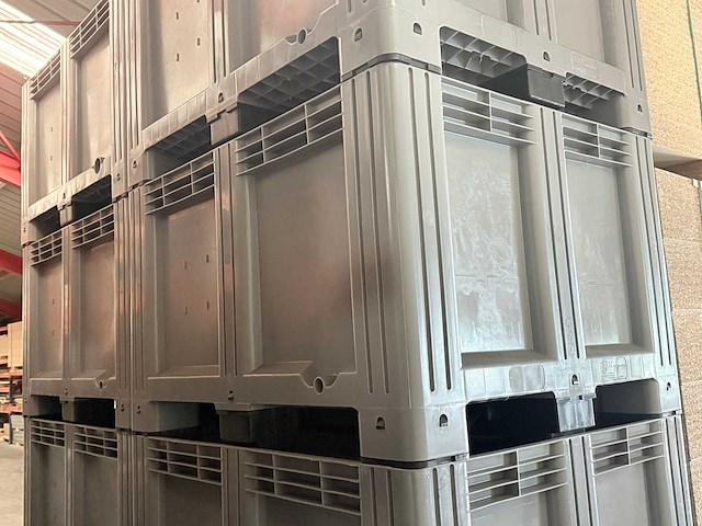 Stapelbakken ±1200x1000x765mm (8x) - afbeelding 1 van  10
