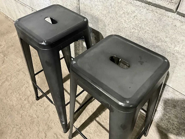 Stapelbare industriële barkruk (10x) - afbeelding 2 van  5